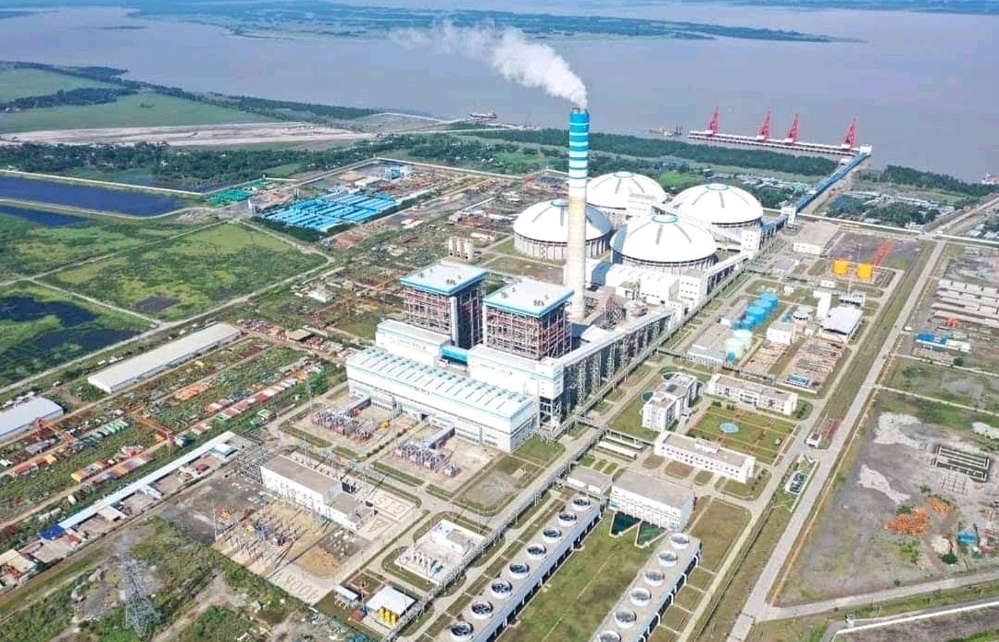 Payra Thermal Power Plant — Aerial